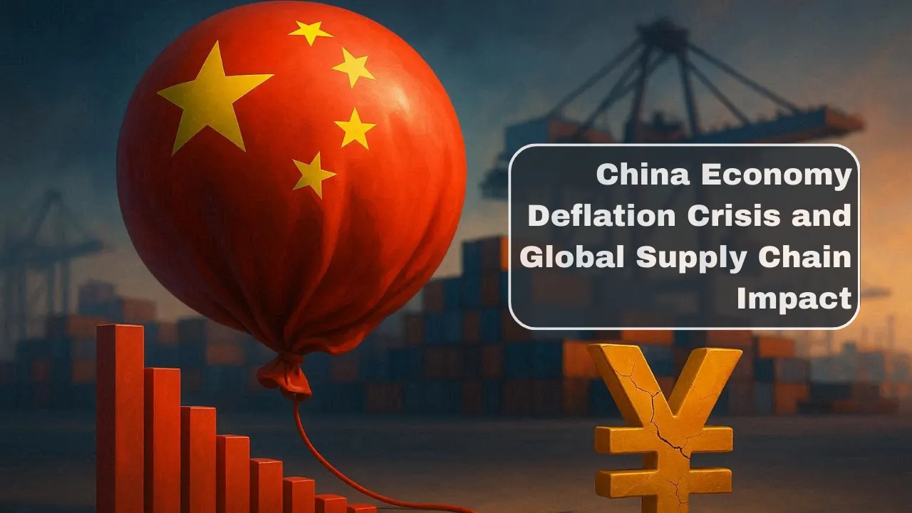 China Economy Deflation Crisis and Global Supply Chain Impact