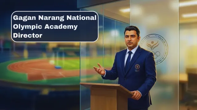 Gagan Narang National Olympic Academy Director