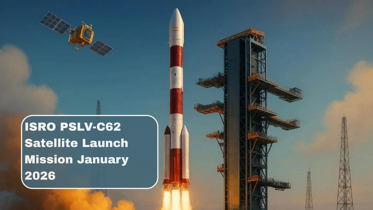 ISRO PSLV-C62 Satellite Launch Mission January 2026