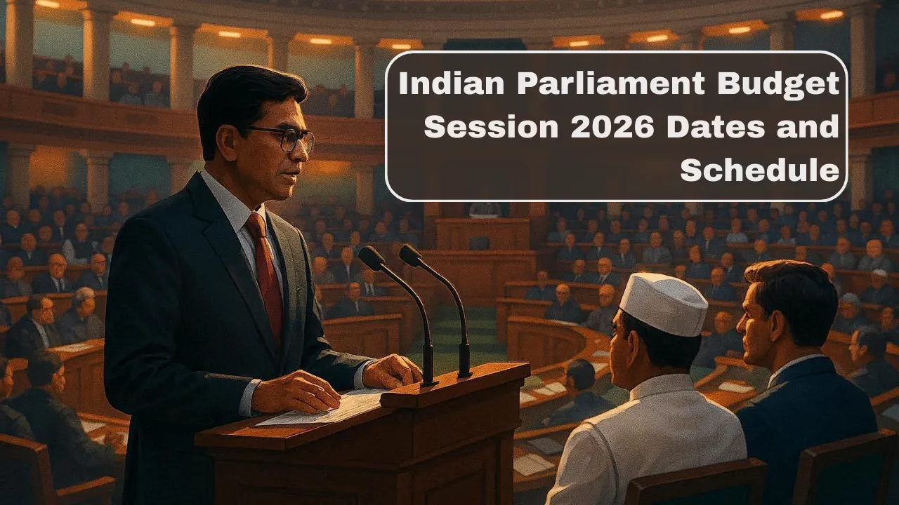 Indian Parliament Budget Session 2026 Dates and Schedule