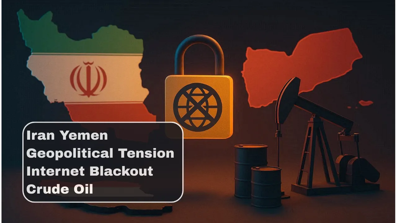 Iran Yemen Geopolitical Tension Internet Blackout Crude Oil