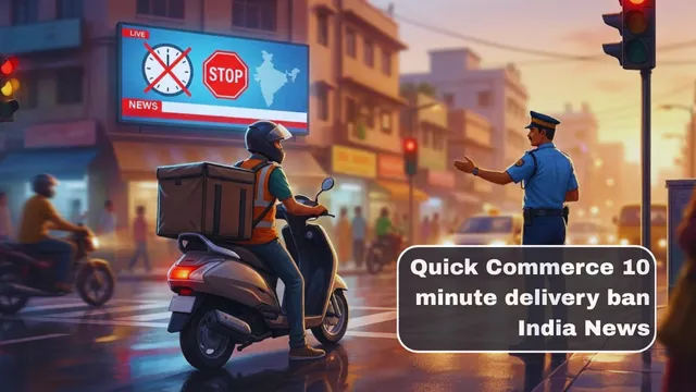 Quick Commerce 10 minute delivery ban India News