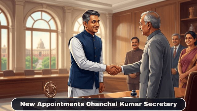 1 April 2026 Daily Current Affairs New Appointments Chanchal Kumar Secretary