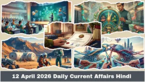 12 April 2026 Daily Current Affairs Hindi