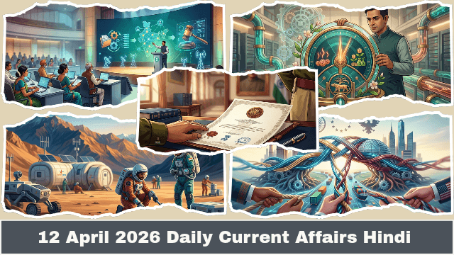 12 April 2026 Daily Current Affairs Hindi