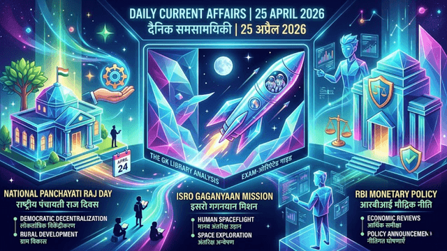 25 April 2026 Daily Current Affairs