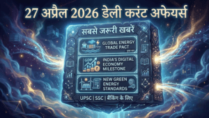 Daily Current Affairs 27 April 2026 Hindi