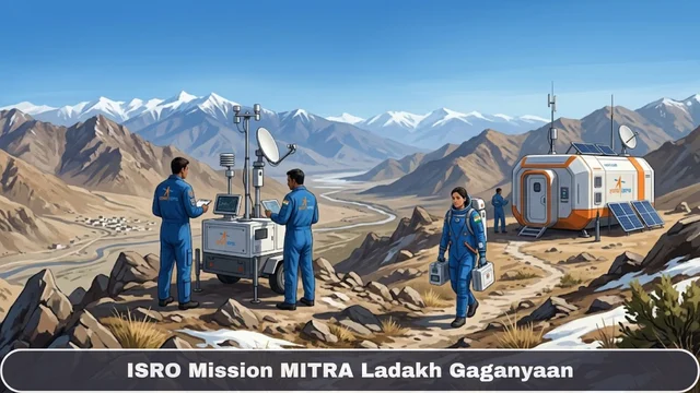 Daily Current Affairs 7 April 2026 ISRO Mission MITRA Ladakh Gaganyaan