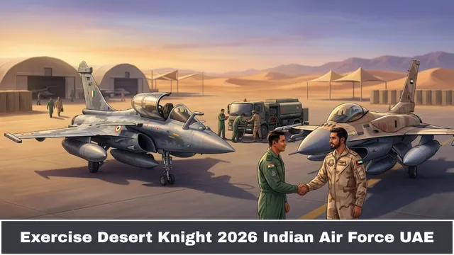 Exercise Desert Knight 2026 Indian Air Force UAE
