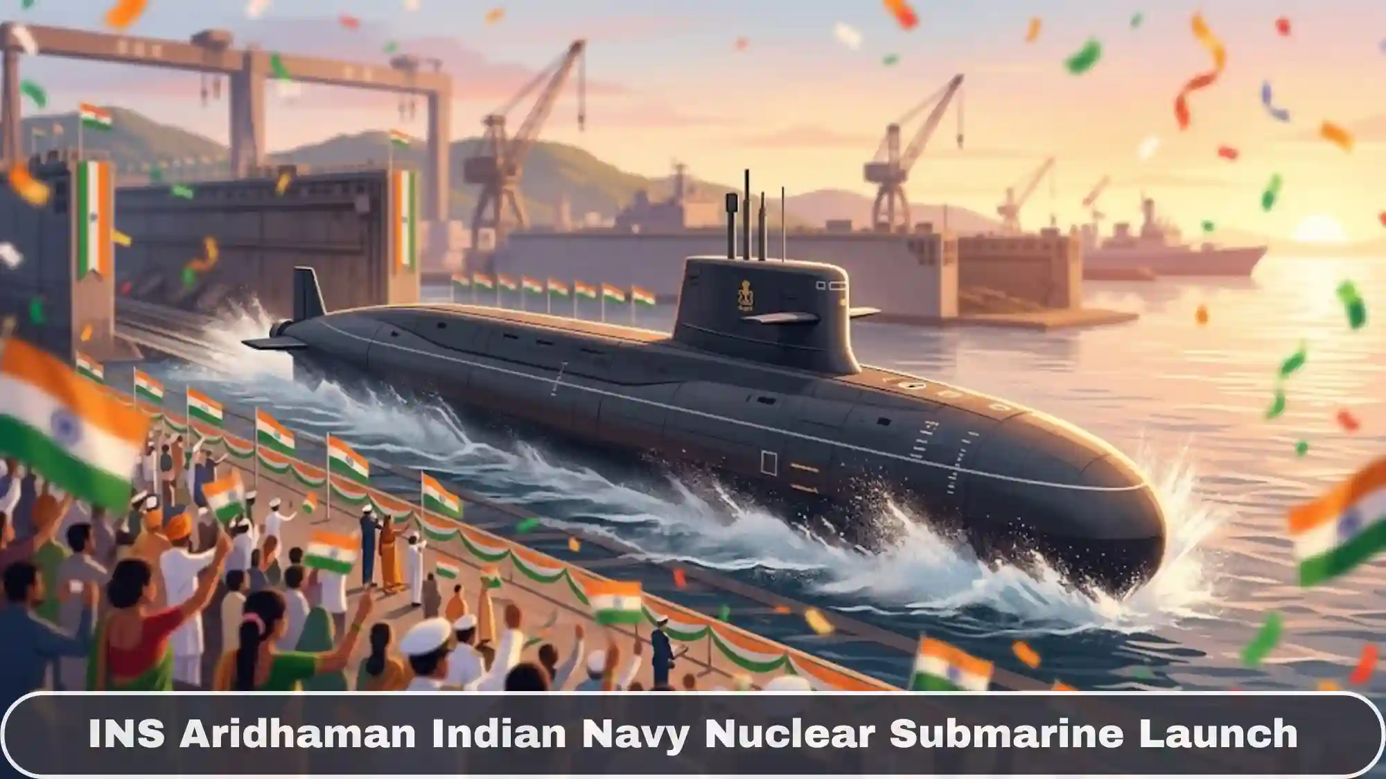 INS Aridhaman Indian Navy Nuclear Submarine Launch Daily Current Affairs 5 April 2026