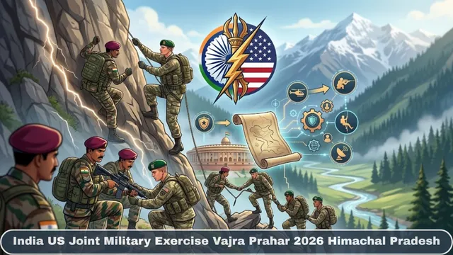India US Joint Military Exercise Vajra Prahar 2026 Himachal Pradesh