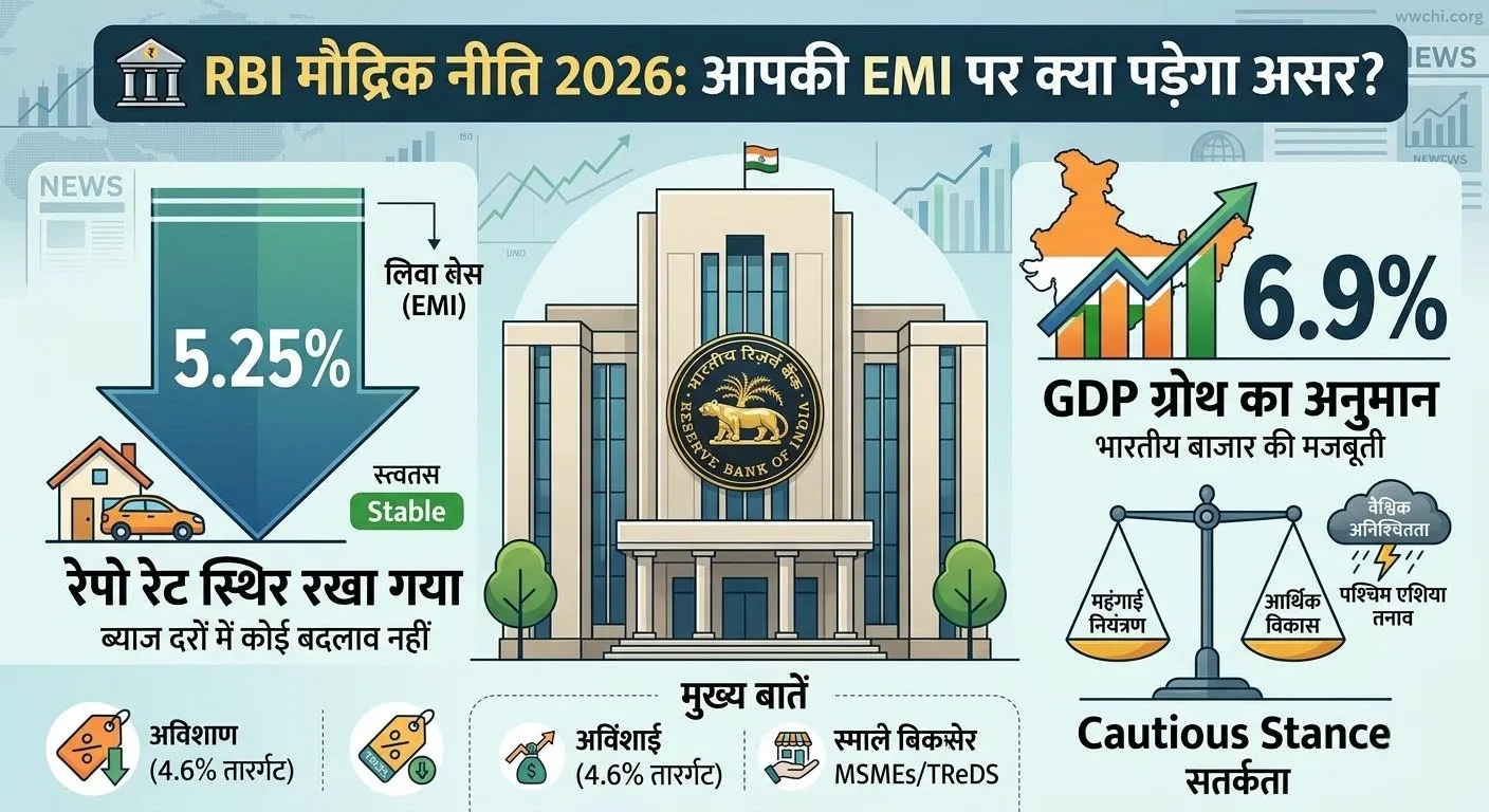 RBI Monetary Policy April 2026 Repo Rate 5.25 Percent