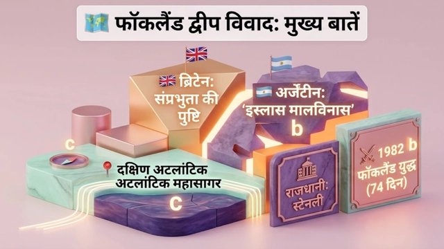 Falkland Islands Dispute Geography Map