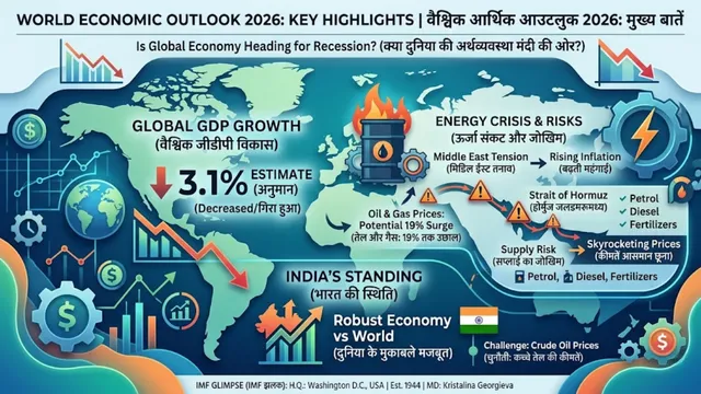 IMF World Economic Outlook 2026 Global Growth Rate Prediction