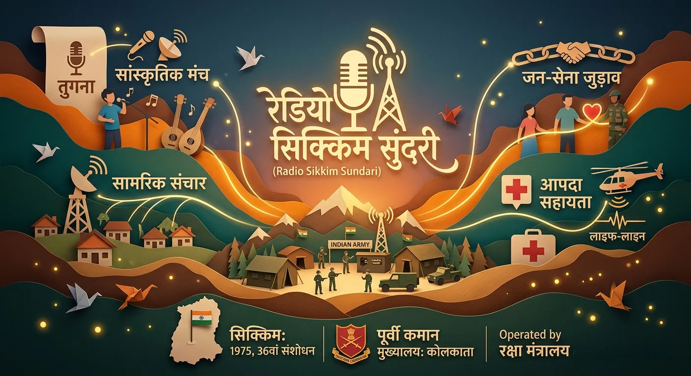 Radio Sikkim Sundari Indian Army Radio Station for Border Connectivity