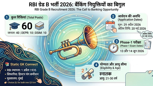 RBI Grade B 2026 Notification and Exam Dates