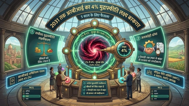 RBI Inflation Target 4 Percent India Monetary Policy 2031