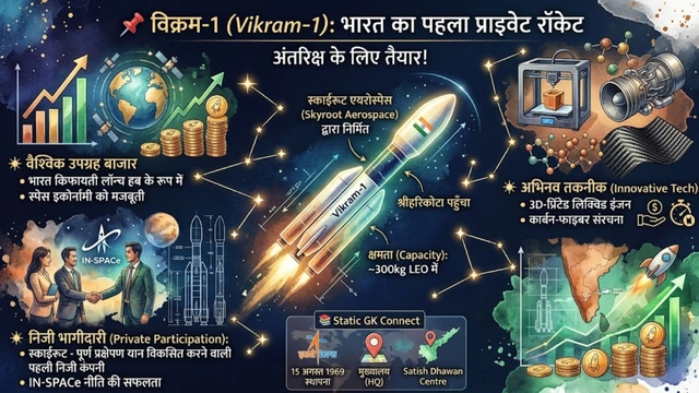 Skyroot Aerospace Vikram-1 Private Rocket Mission India 2026