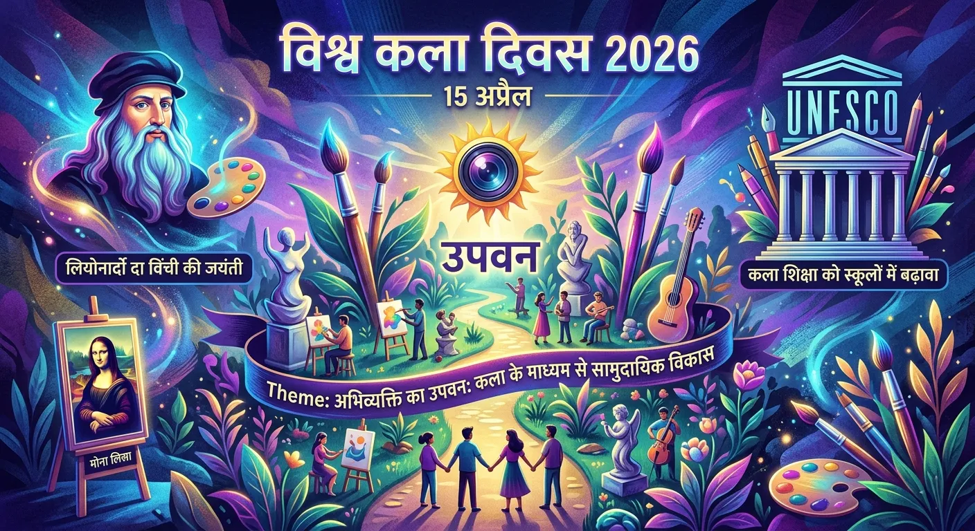 World Art Day 2026 Theme Leonardo da Vinci Birthday Celebration