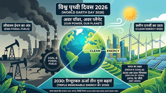 World Earth Day 2026 Theme Our Power Our Planet India Environmental Conservation