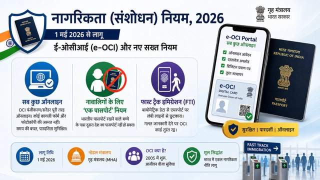Citizenship Amendment Rules 2026 e-OCI Cards Online Portal