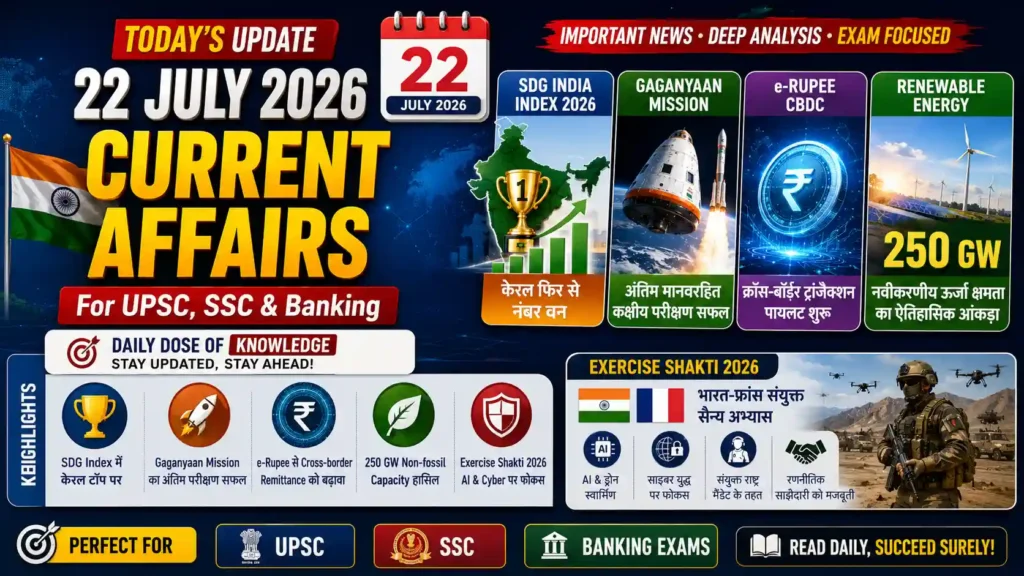 22-july-2026-current-affairs-for-upsc-ssc-banking